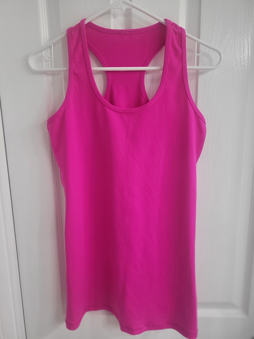 lululemon Bright Pink Vintage Racerback Tank - Picture 2 of 7